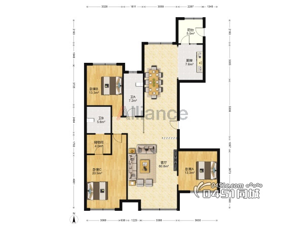 群力星光耀二期办公出租